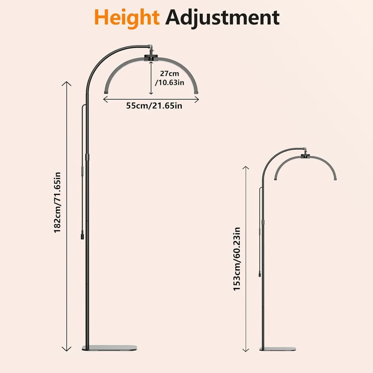 Half Moon Light for Eyelash Tech Foldable Lash - Image 3
