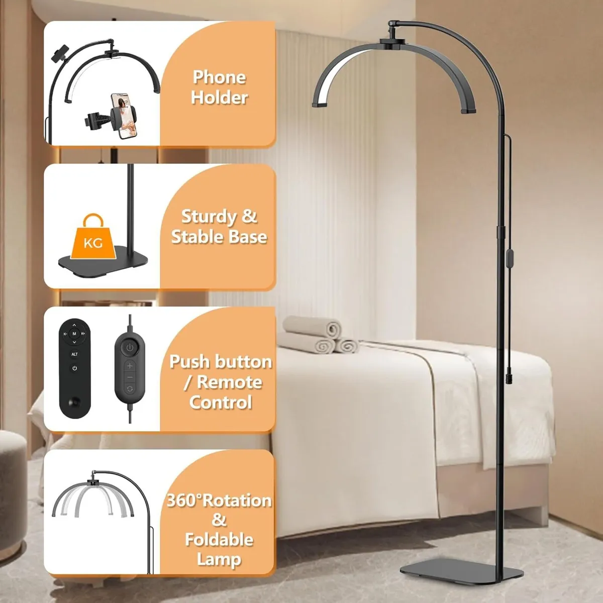 Half Moon Light for Eyelash Tech Foldable Lash - Image 4