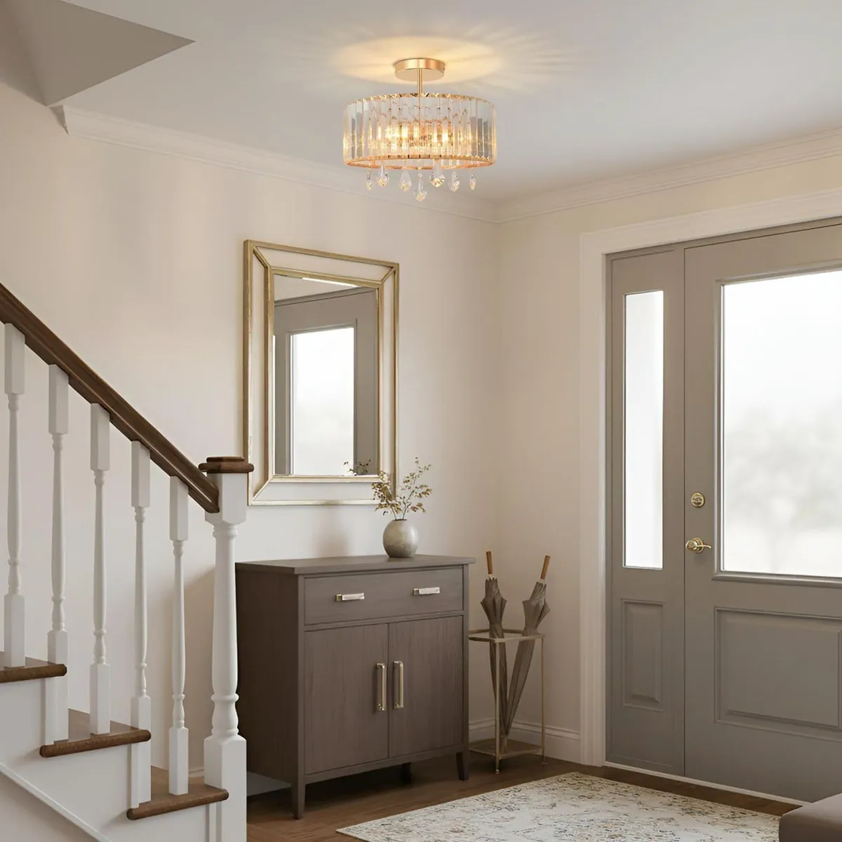 Gold Lampshade Light Shade Kitchen Lights Ceiling - Image 3