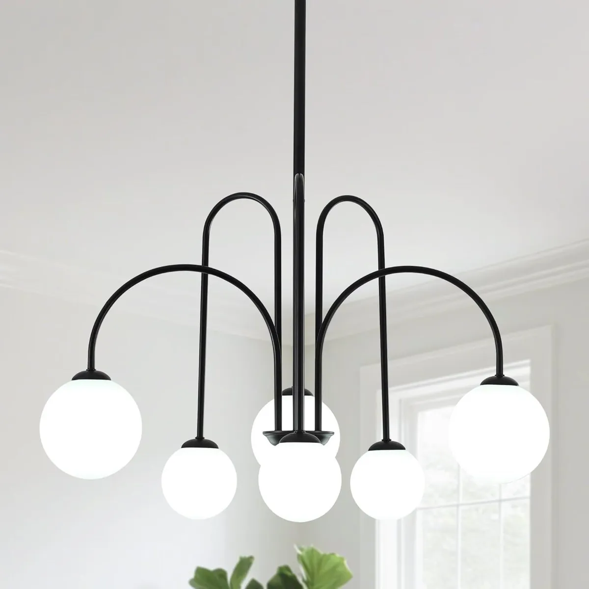 6 Lights Modern Chandeliers Ceiling Light Living - Image 1