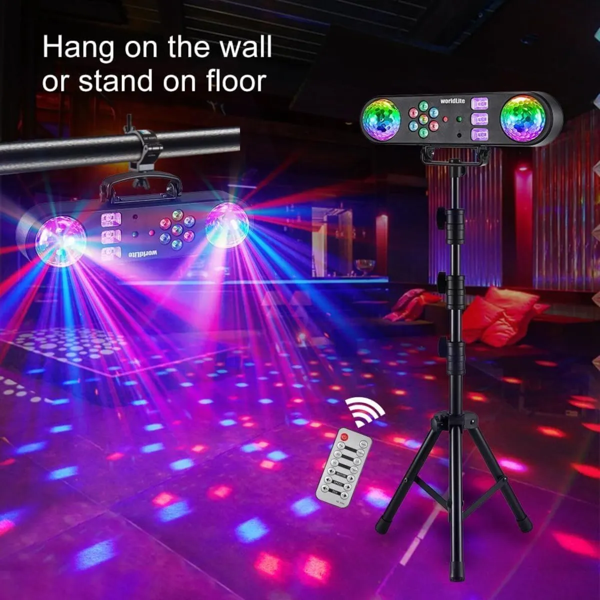 DJ Light with Stand 5-in-1 Party Bar Set Magic - Image 4
