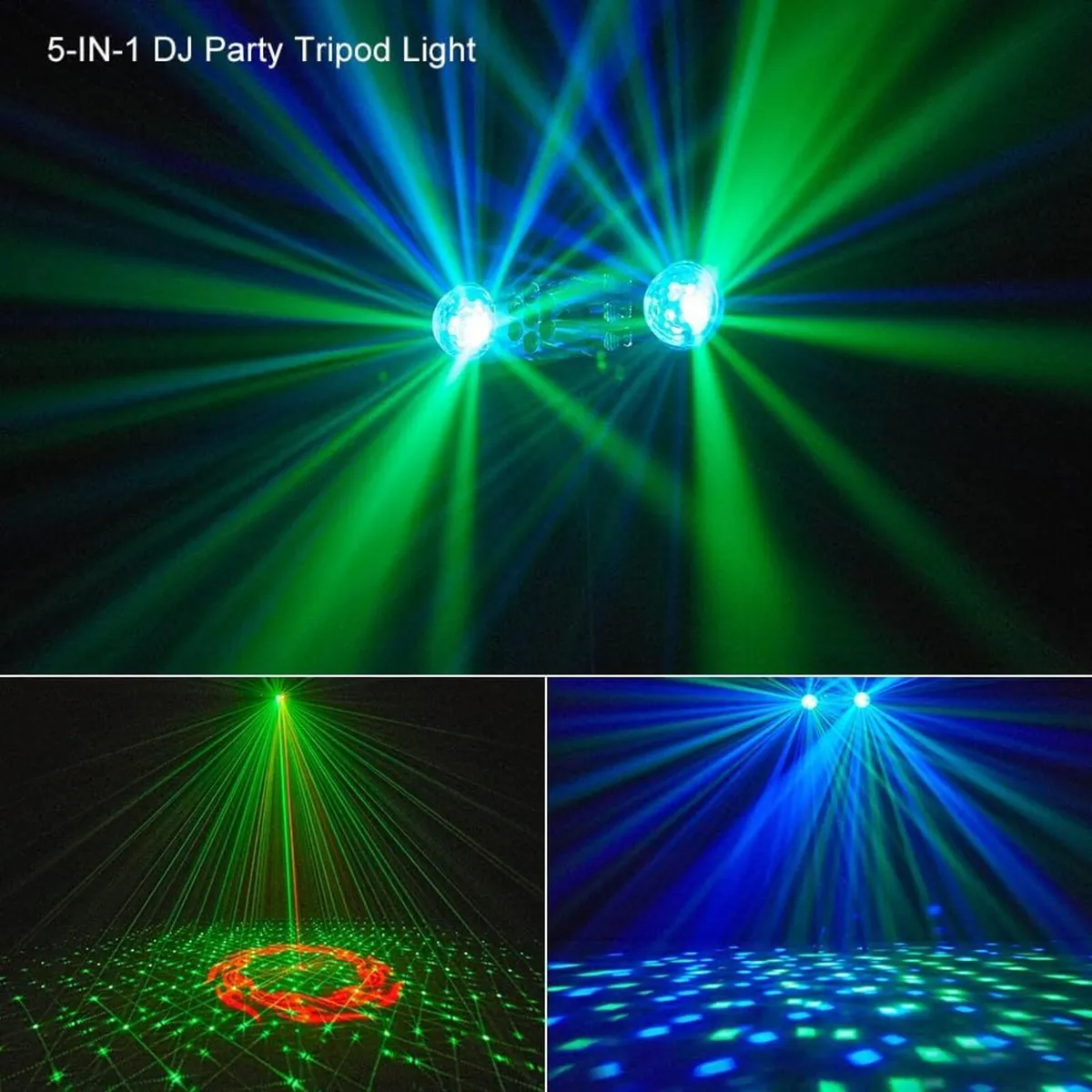 DJ Light with Stand 5-in-1 Party Bar Set Magic - Image 2