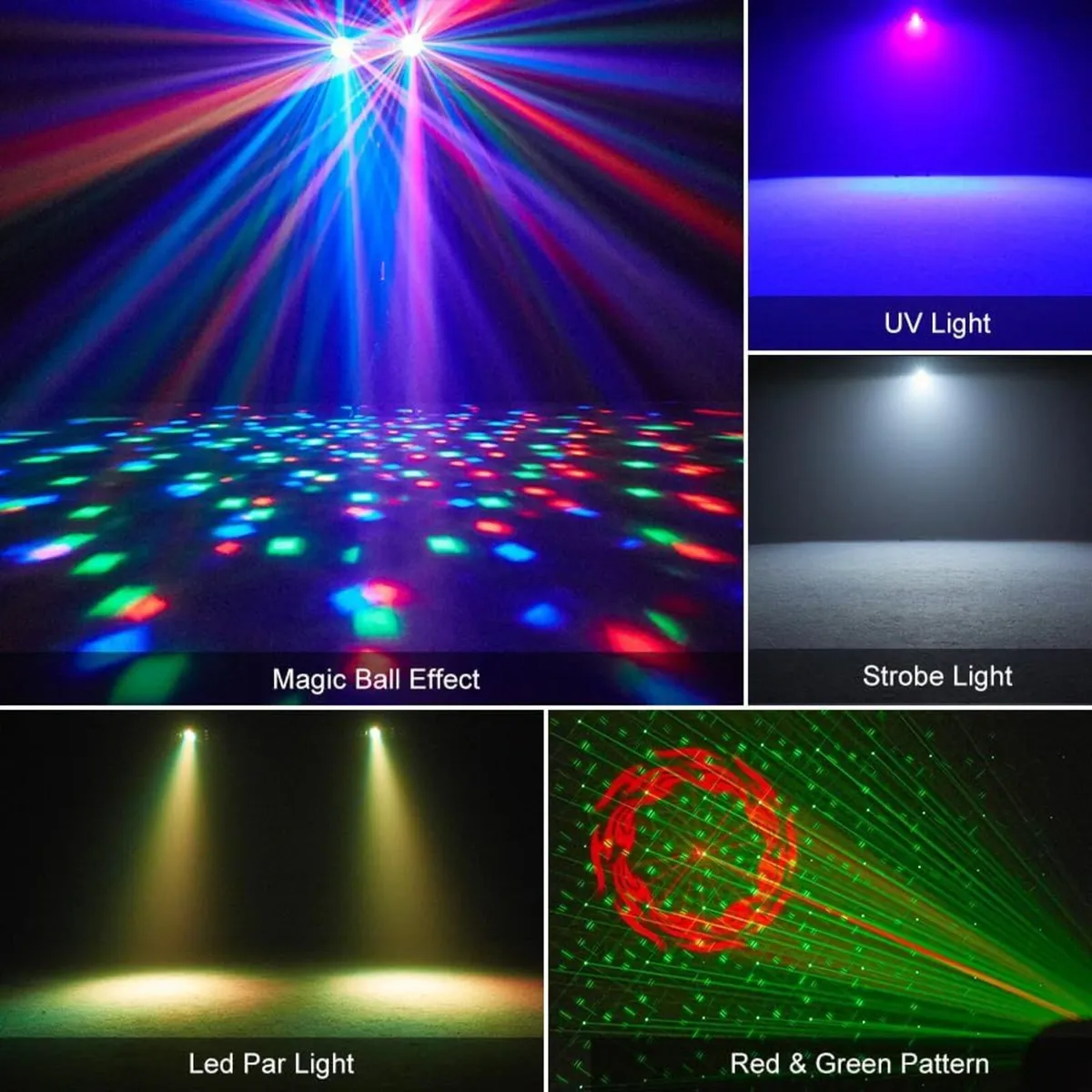 DJ Light with Stand 5-in-1 Party Bar Set Magic - Image 3