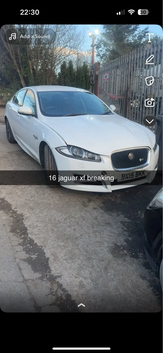 2016 jaguar xf breaking