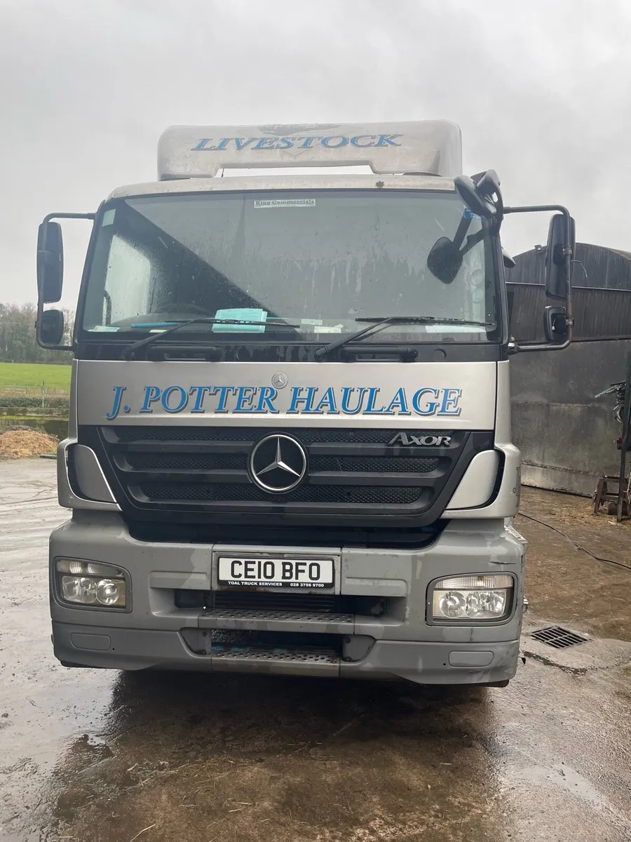 Mercedes livestock truck - Image 2