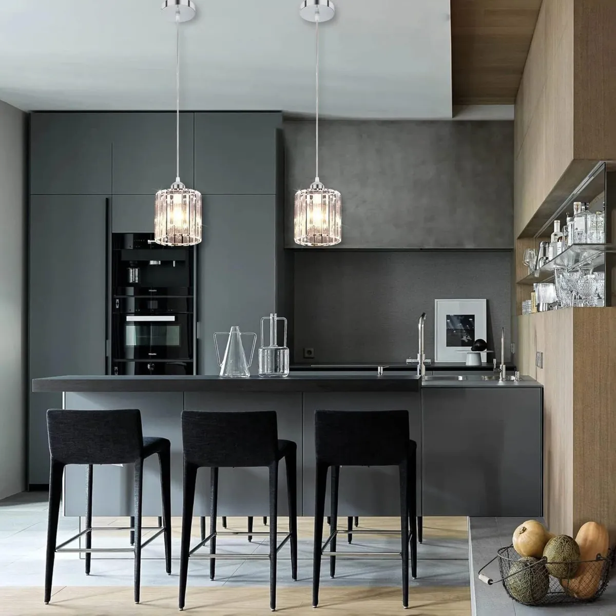 Ceiling Light Battery Operated Pendant Wireless - Image 2