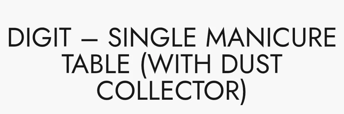 Digit Professional Manicure Table - Image 1