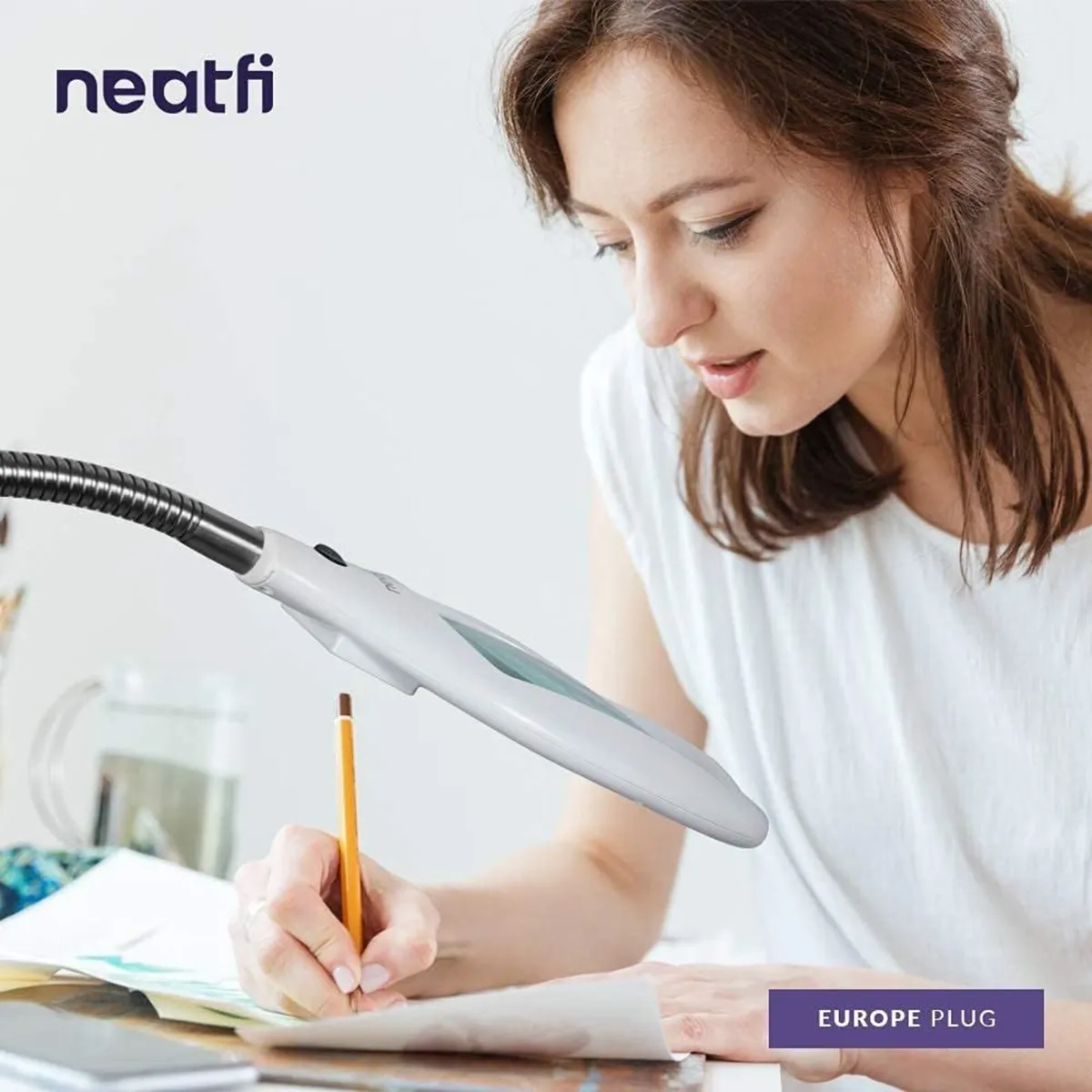 Elite HD Bifocals Super LED Magnifying Floor Lamp - Image 2