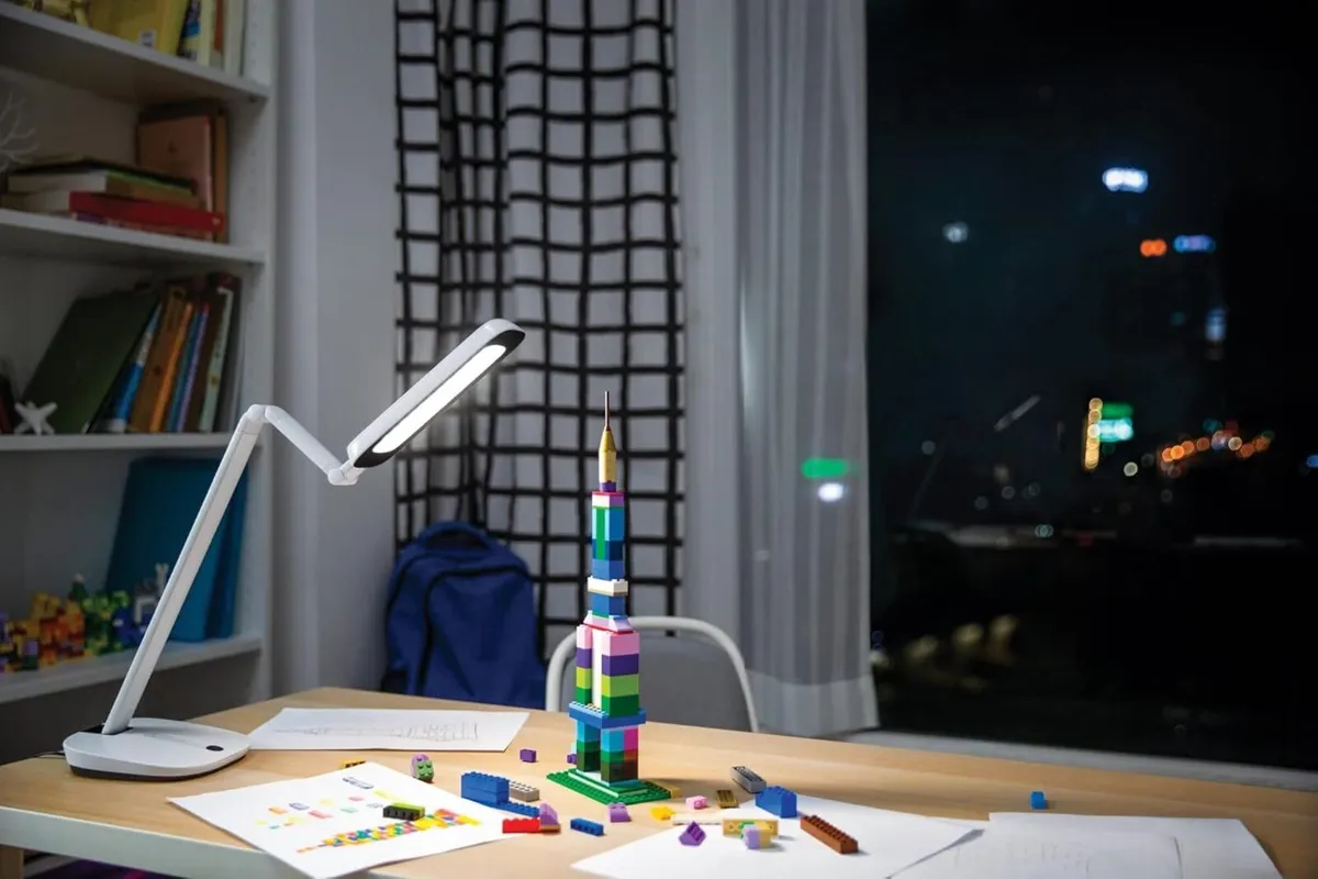 LED RobotPlus Desk Lamp 14W Light Cool White - - Image 3