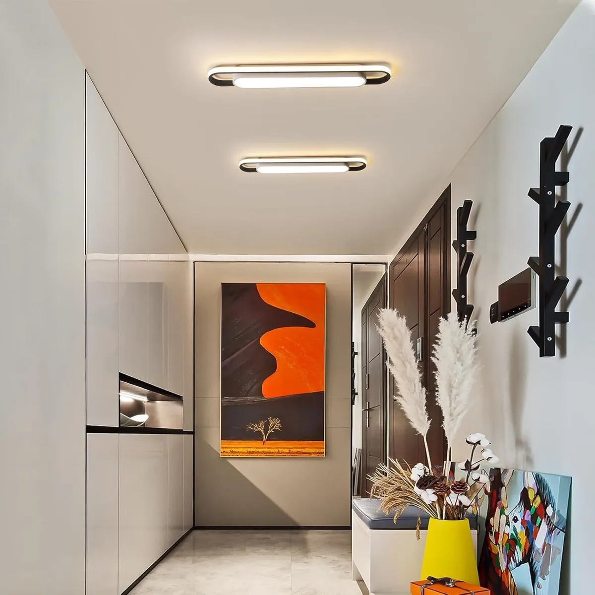 Dimmable LED Ceiling Light Modern Linear Lamp - Image 4