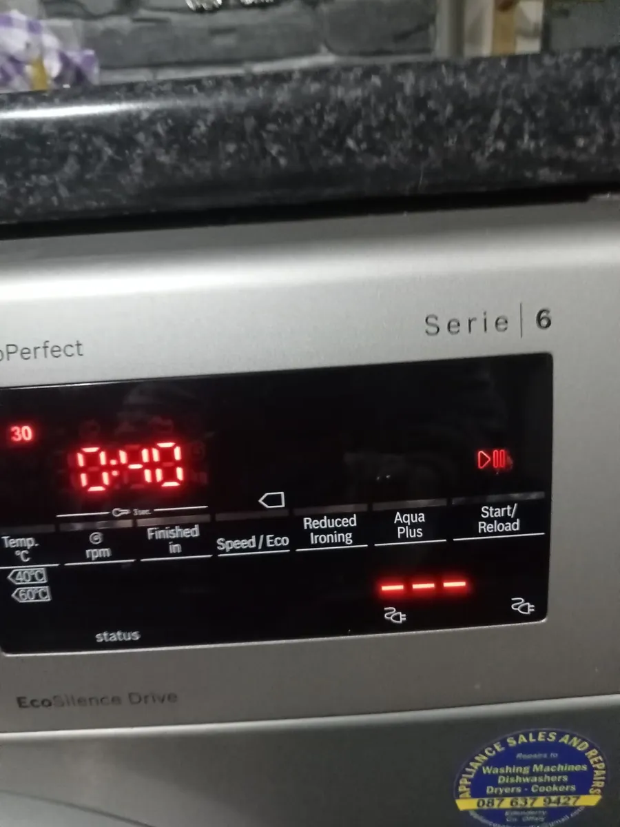 Bosch washing machine 10 kg - Image 3