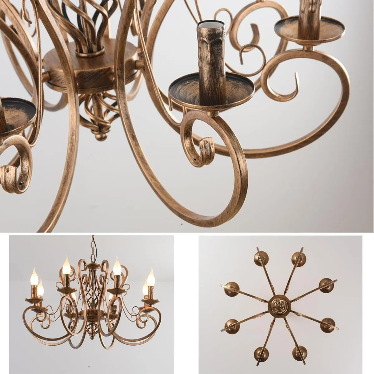 Chandeliers French Country Pendant Chandelier - Image 4