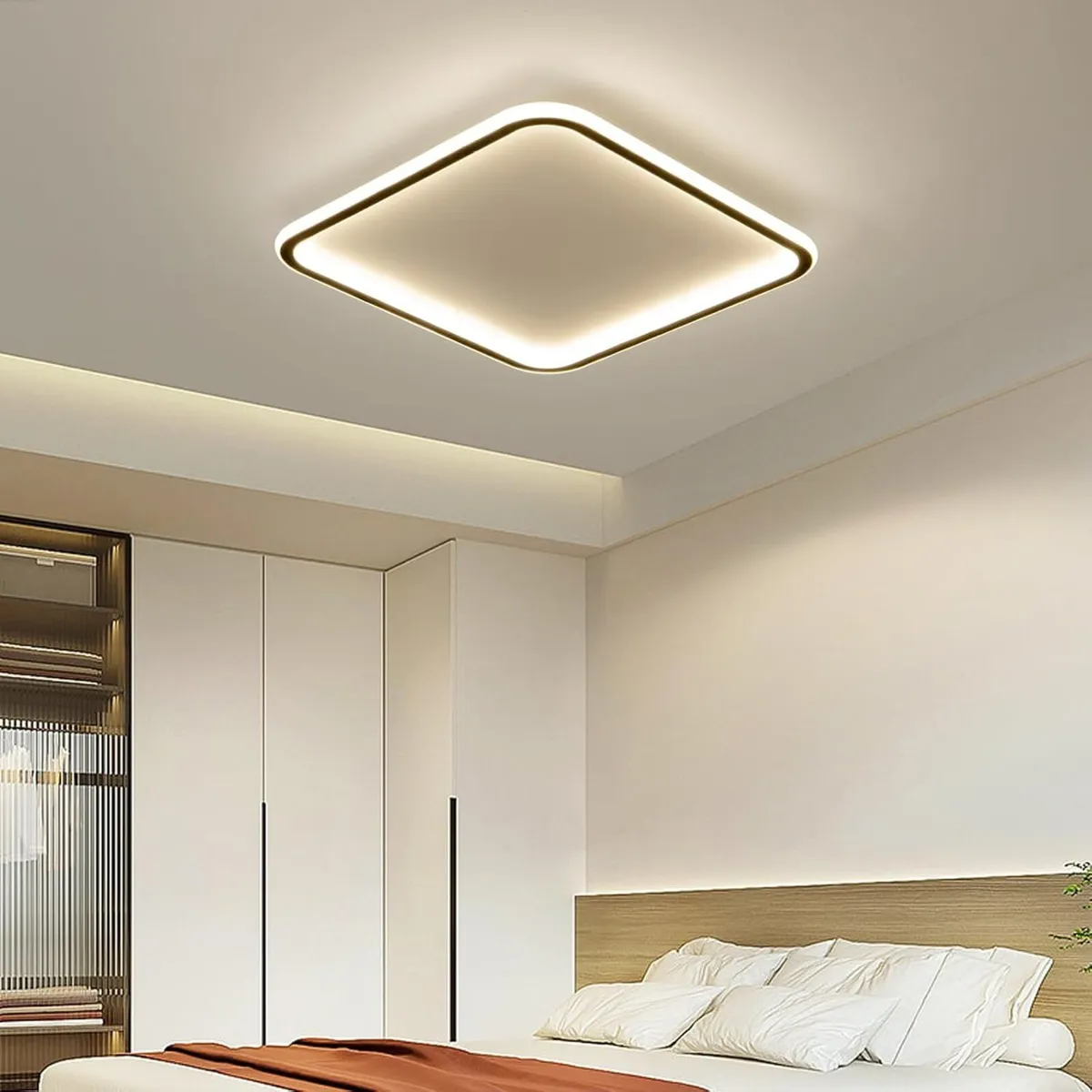 60cm Ceiling Light Square Flush Mount Lights - Image 1