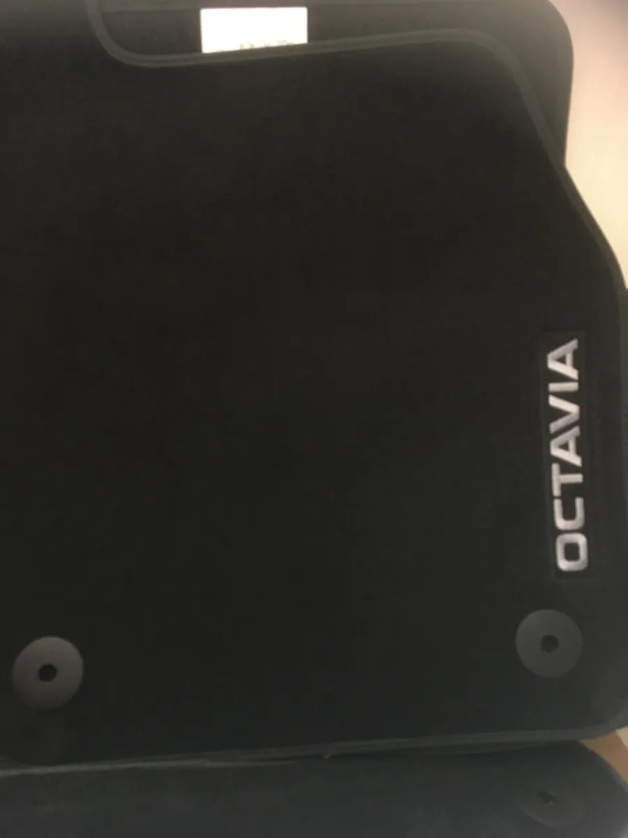 Brand New Skoda Octavia Car Mat Set 2024 Model - Image 1