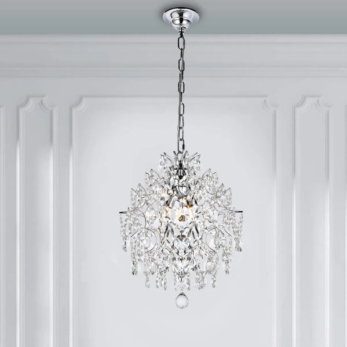 Modern Crystal Chandelier Lighting Fixture 3 - Image 3
