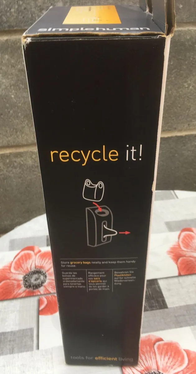 BRAND NEW Simplehuman Shopping Bag Storage - Image 2