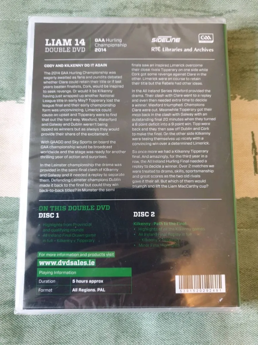 LIAM 14 Double DVD 2014 GAA Hurling Championship - Image 2