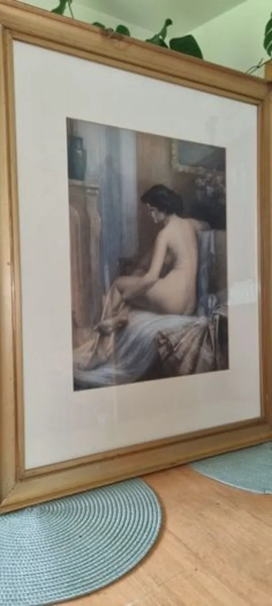 Vintage French Art Nude - Image 1