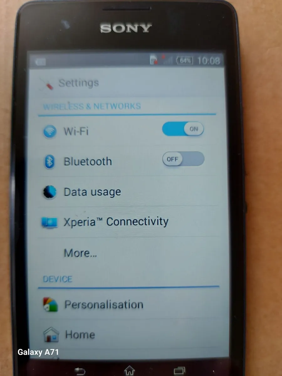 Sony Xperia E1 Mobile Phone, Model D2005, - Image 4