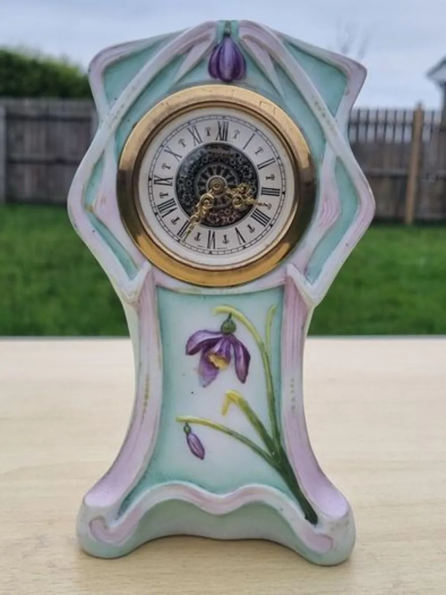 German Art Nouveau clock - Image 1
