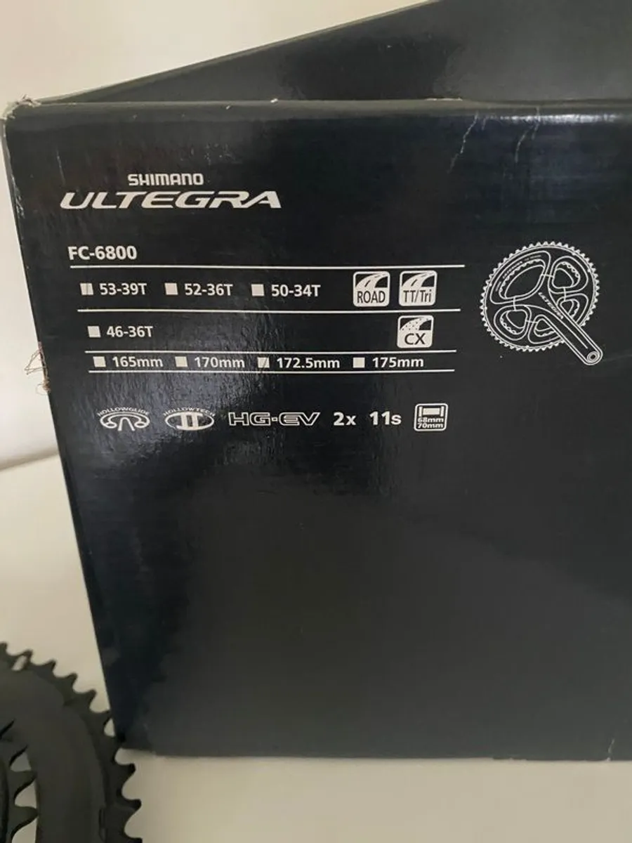 SRAM RED GXP Crankset 11 Speed NEW 50/34 Compact 172.5mm Road Bike - Image 2