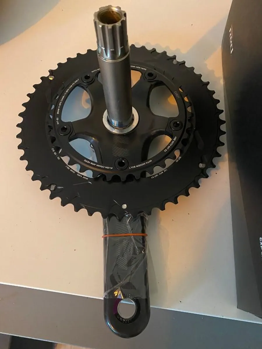 SRAM RED GXP Crankset 11 Speed NEW 50/34 Compact 172.5mm Road Bike - Image 3
