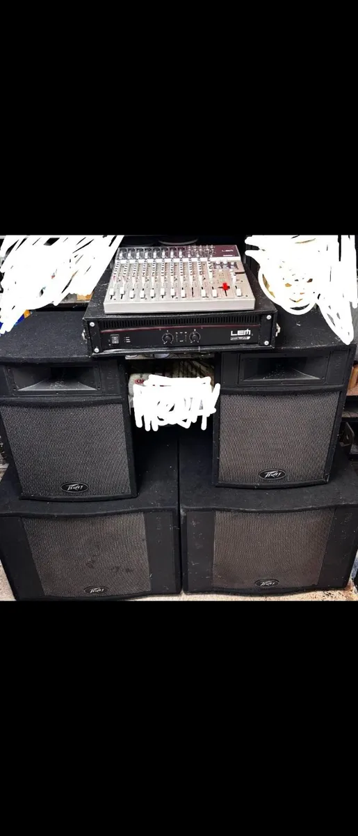 Peavey 1k PA - Image 1