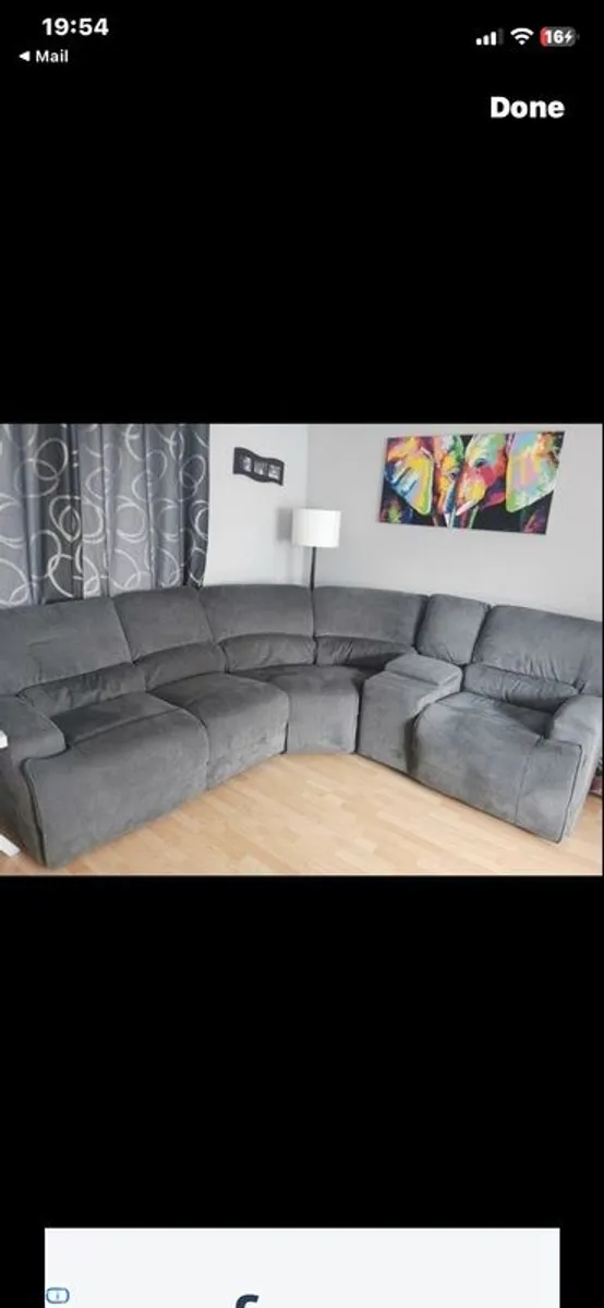 Corner Couch Recliner - Image 1