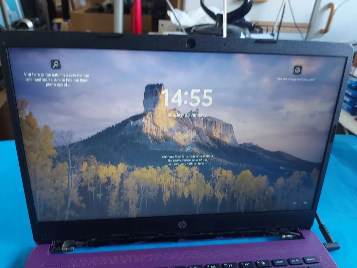 HP Laptop Model 14s-fq0060na, Purple, Windows 11 - Image 2