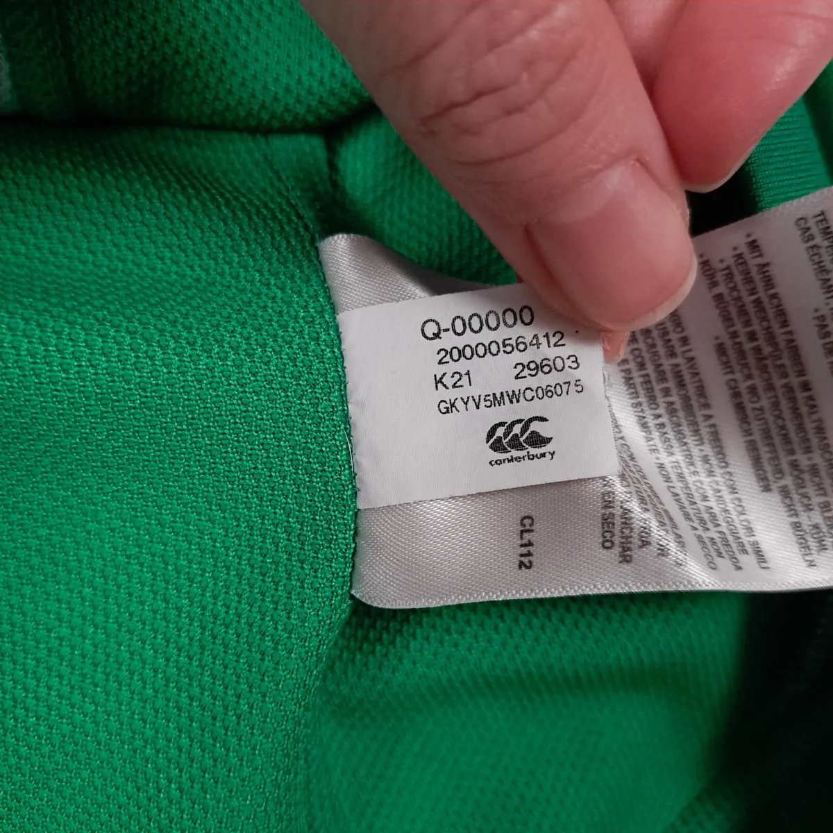 Canterbury IRFU 22/23 Ireland Rugby Jersey Shirt M - Image 4