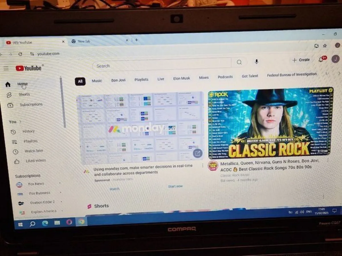 Compaq Presario Laptop CQ57, 4GB Ram, 300GB HDD, - Image 3