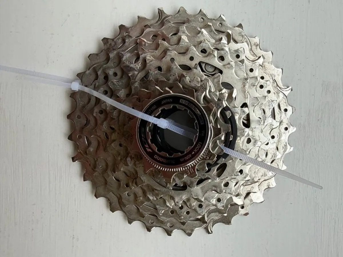 Bike Cassette, Shimano 105 CS-R7100, 11-34, 12 speed, used - Image 1