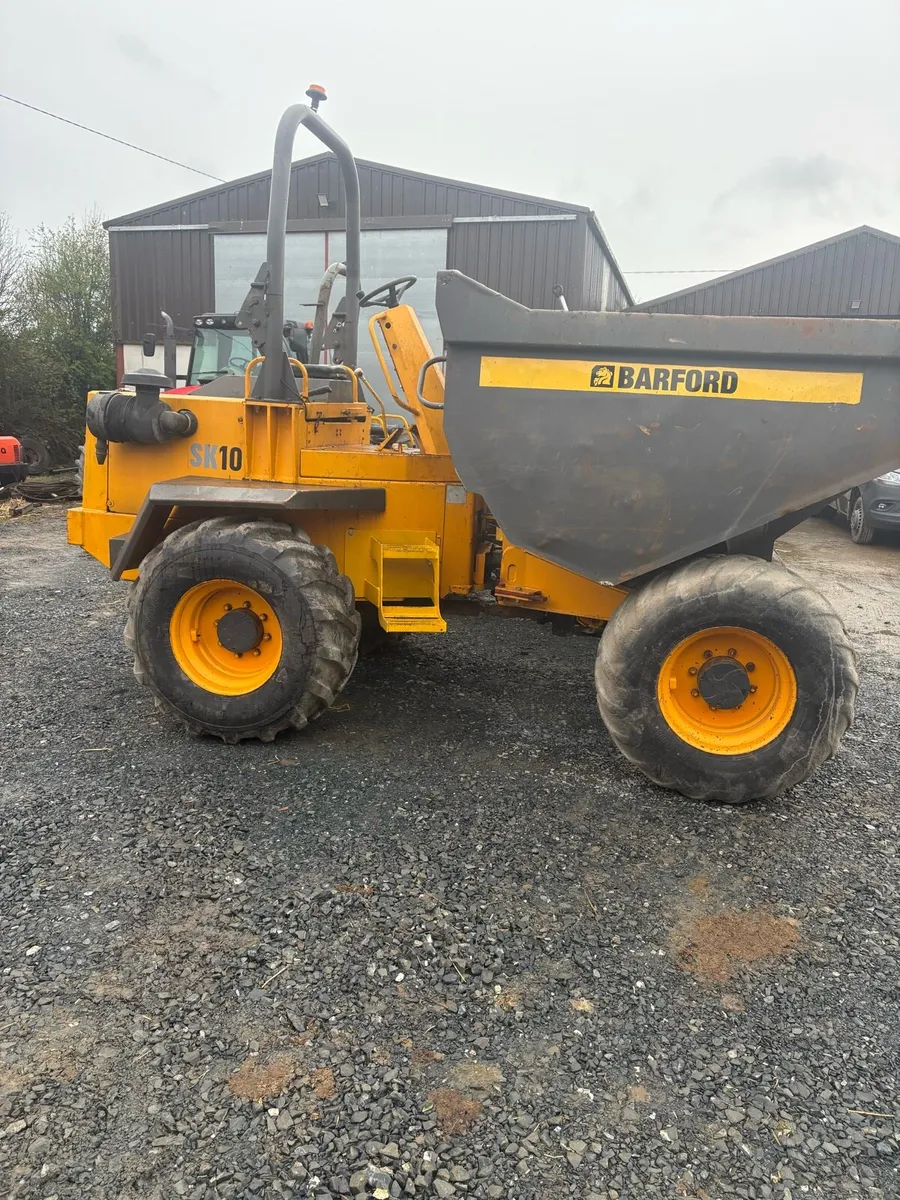 10 ton barford dumper - Image 1