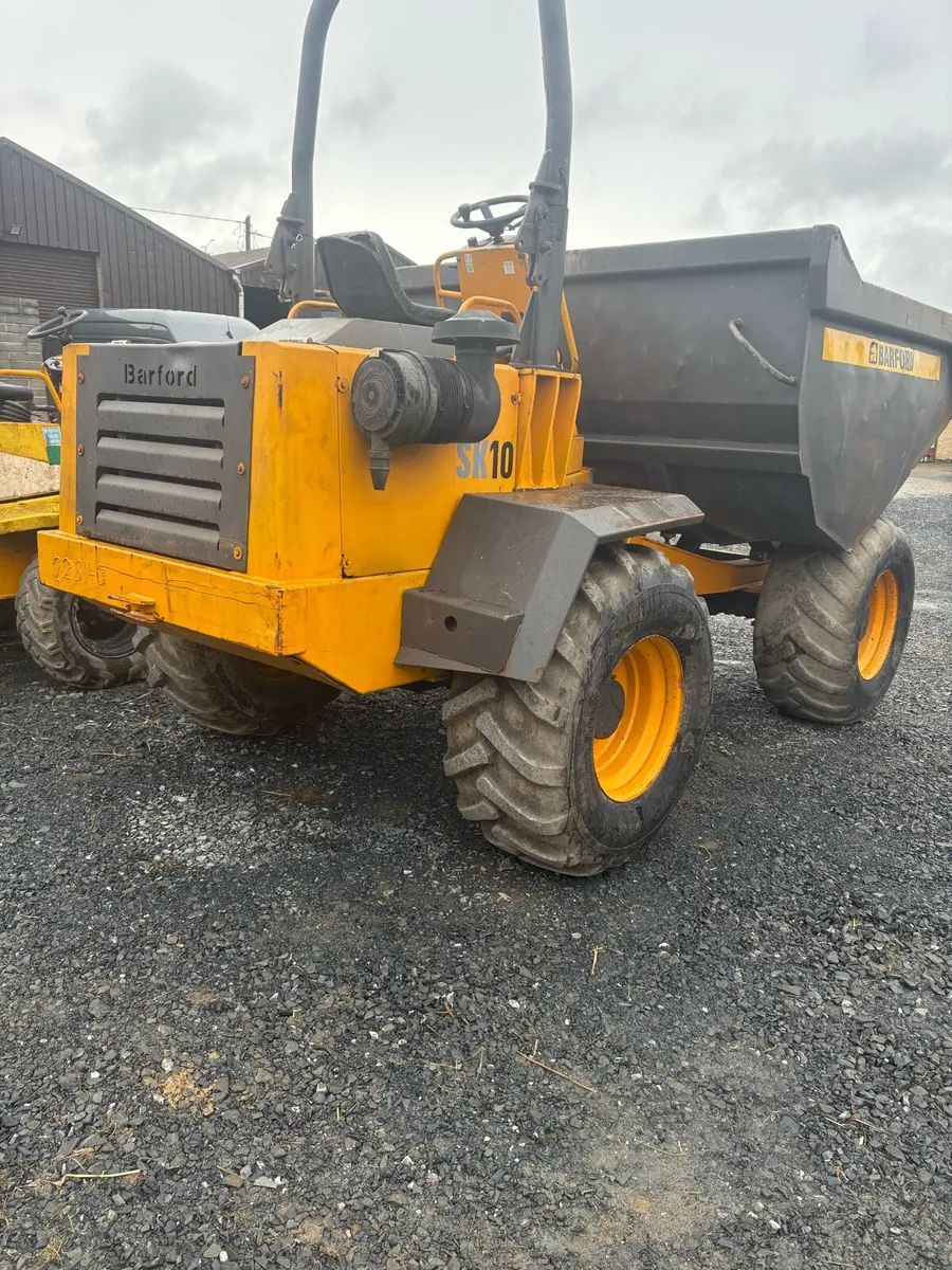 10 ton barford dumper - Image 4