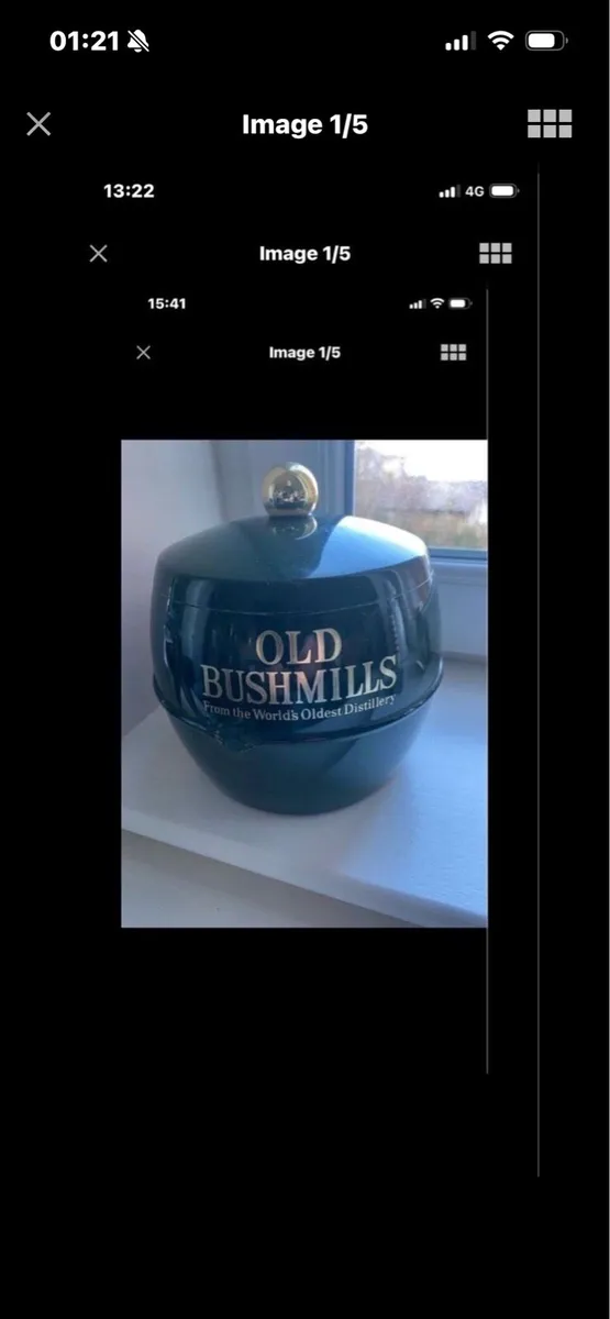 Rare Bushmills Ice bucket - Image 1