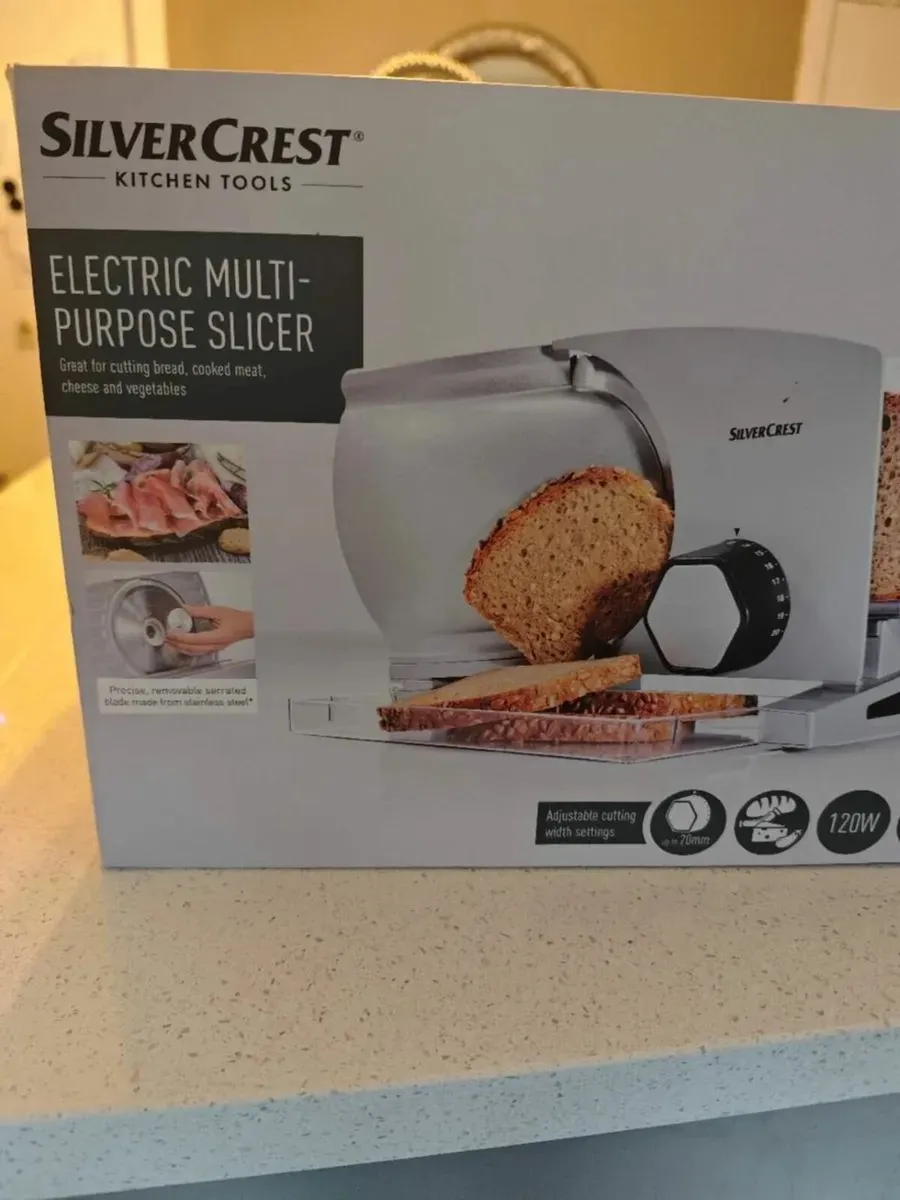 Silver crest electric muti-purpose slicer Dublin18 - Image 3