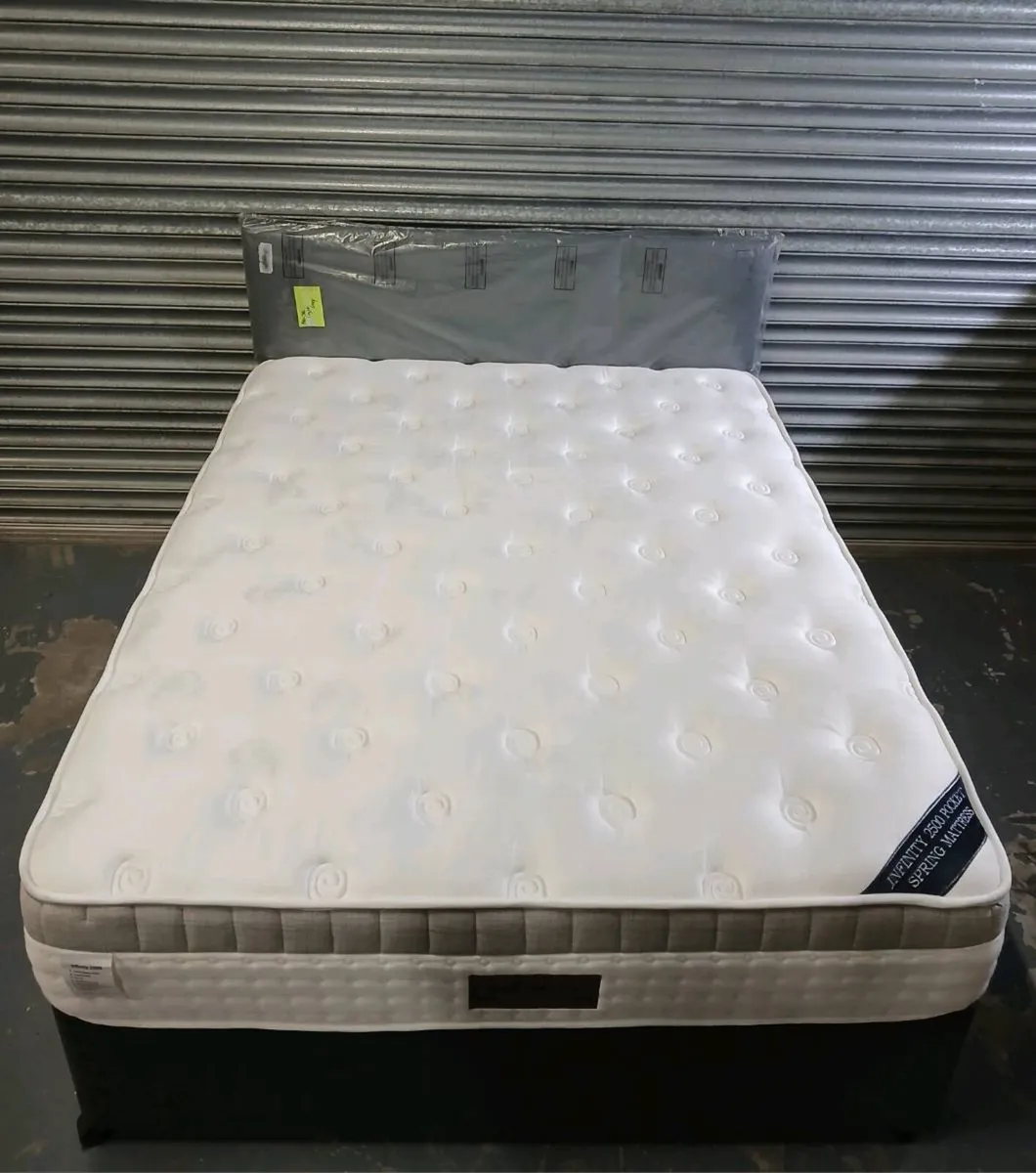 5ft King koil king size bed mattress & headboard - Image 2