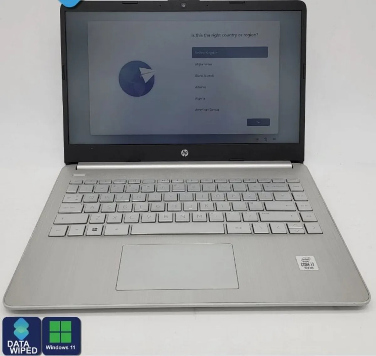 Hp 14s Laptop Intel Core I7-1065g7 8GB 128GB SSD - Image 1