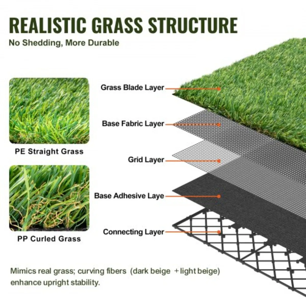 Artifical Grass Tiles Interlocking Turf Deck Set, - Image 3
