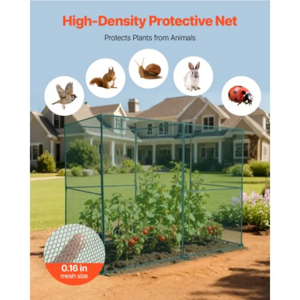 Crop Cage, 2.39 x 1.2 x 1.8 m Plant Protection Ten - Image 3