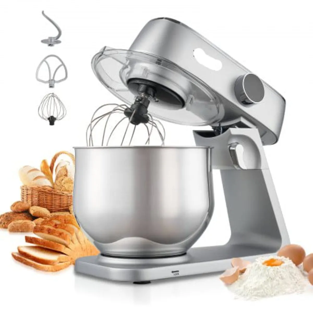 Stand Mixer, 7.4 L Electric Kitchen Mixer, 1800W D - Image 1