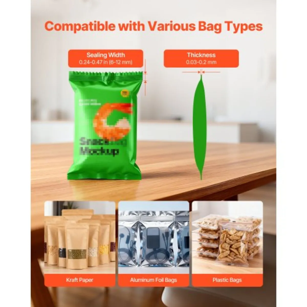 Continuous Bag Band Sealing Machine, 6-12 mm Seal - Image 2