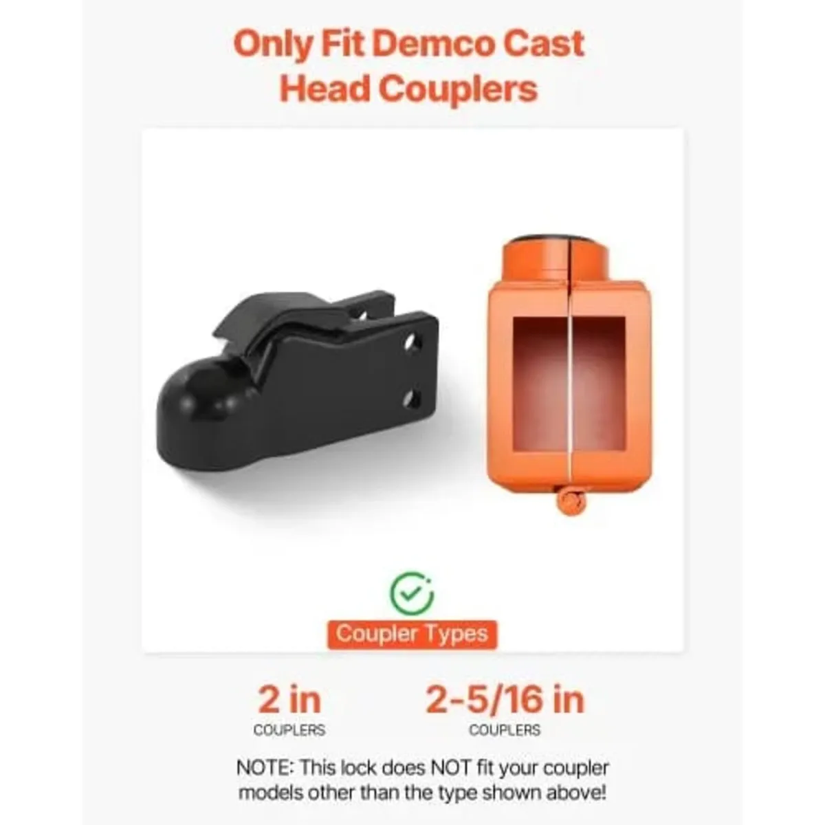 Collar Coupler Lock, Fits 50.6 & 58.6 mm Demco Cas - Image 2