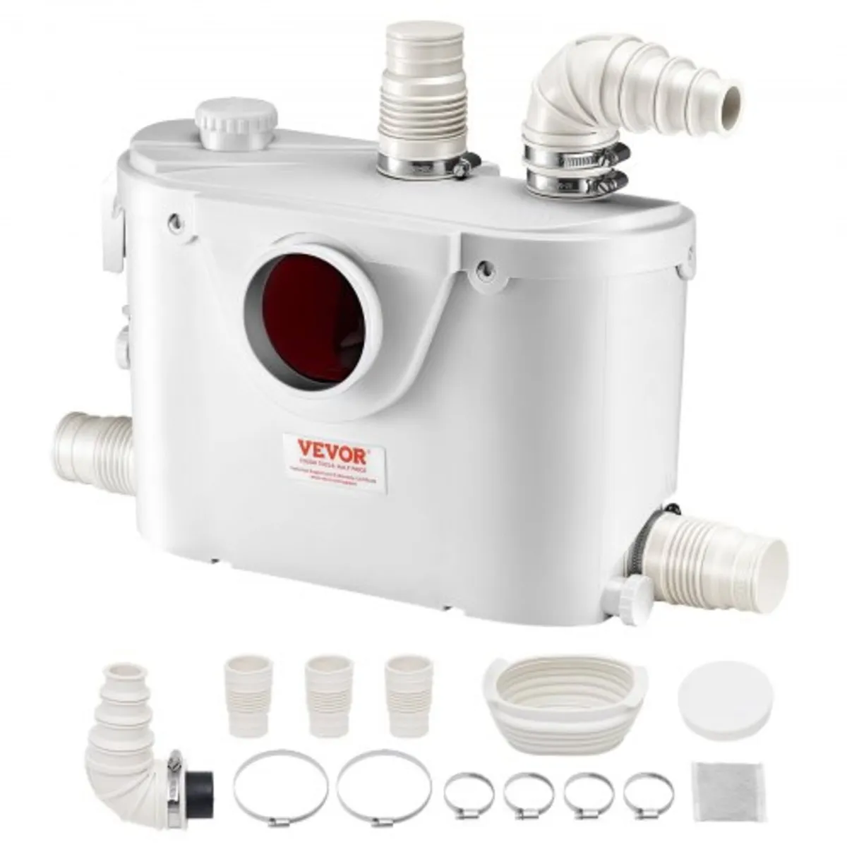 Macerator Pump, 500W, 110 L/min(29 GPM) Flow, 26 f - Image 1