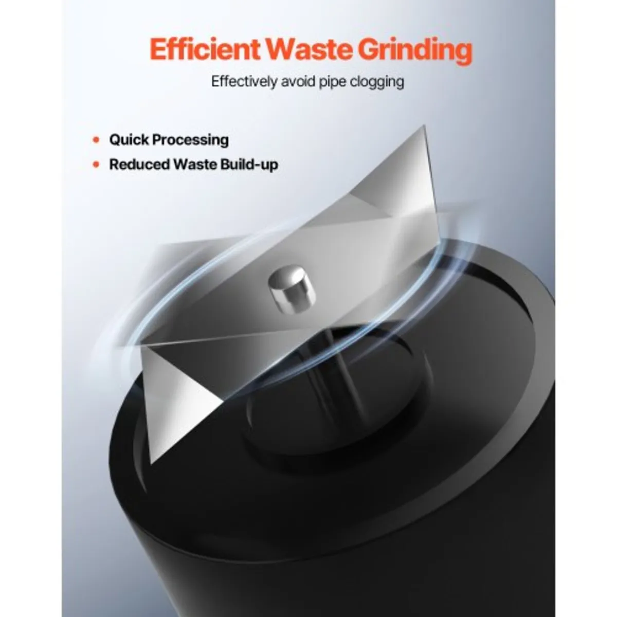 Macerator Pump, 500W, 110 L/min(29 GPM) Flow, 26 f - Image 3