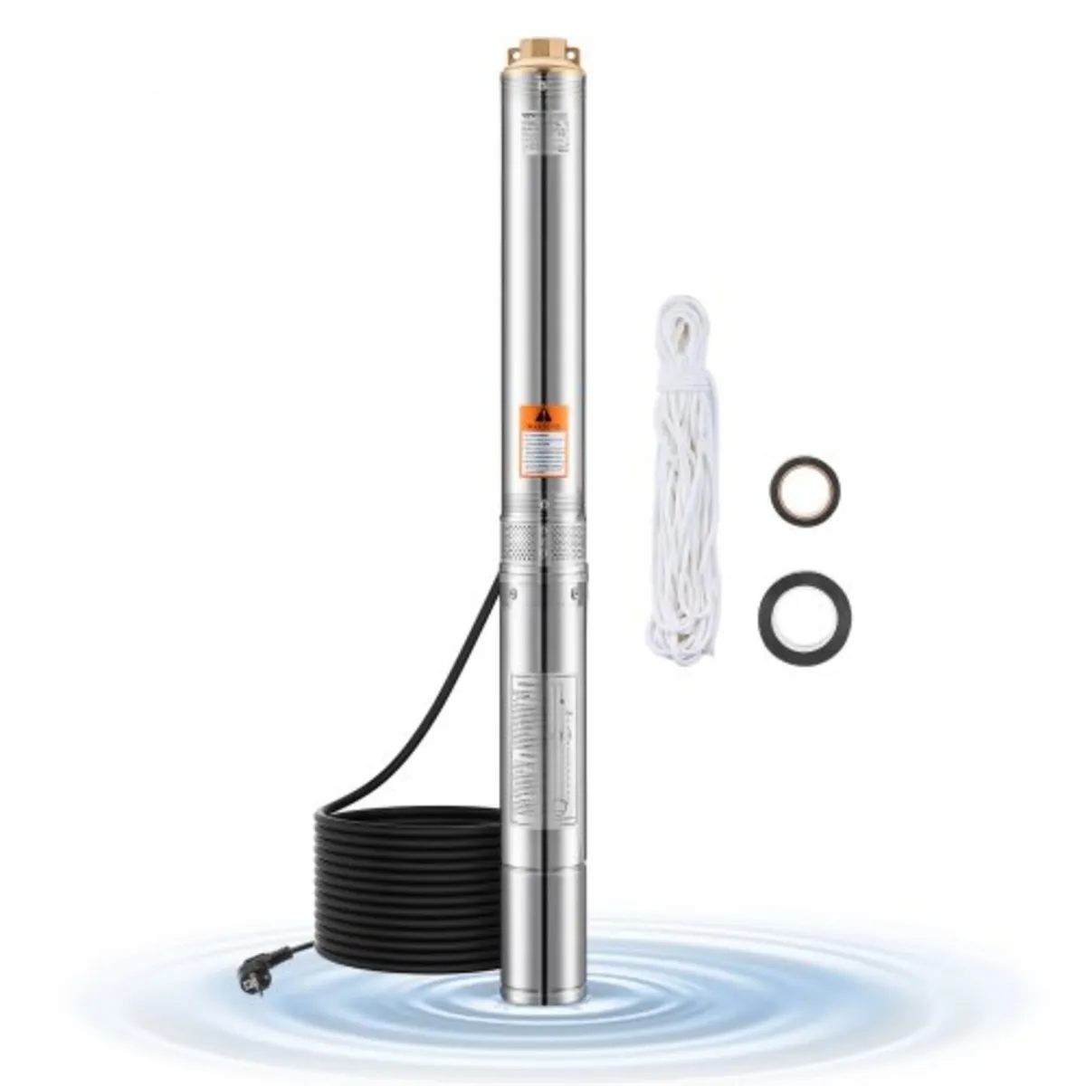 Deep Well Submersible Pump, 1100W Input Power, 230 - Image 1