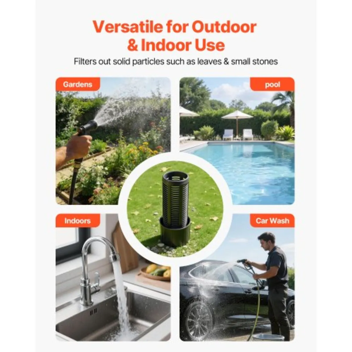 1100W Shallow Well Pump with Pressure Tank, 5300 L - Image 2