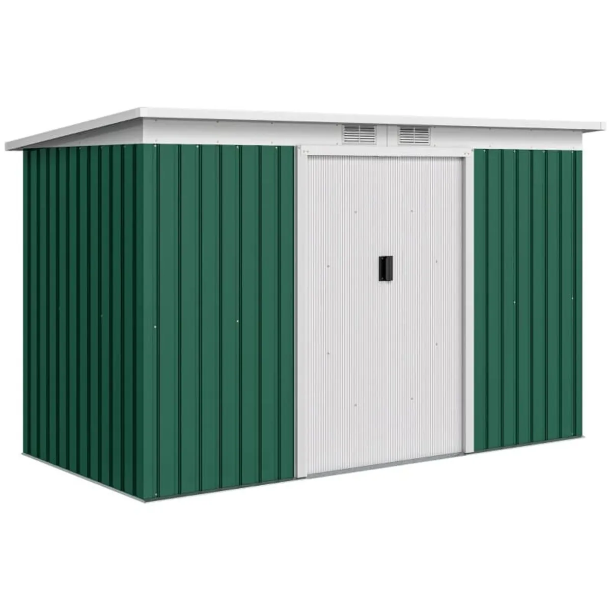 4ft x 9ft Steel Garden Tool Shed

Features:
Spacio - Image 1