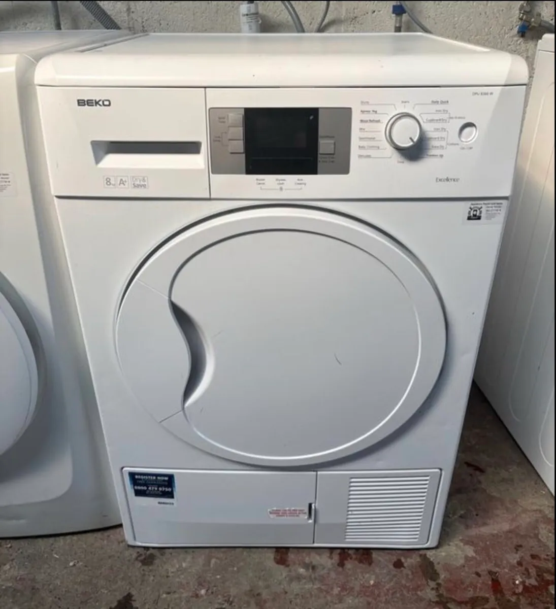 Beko Condenser Dryer - 8kg Drum - Heat Pump
