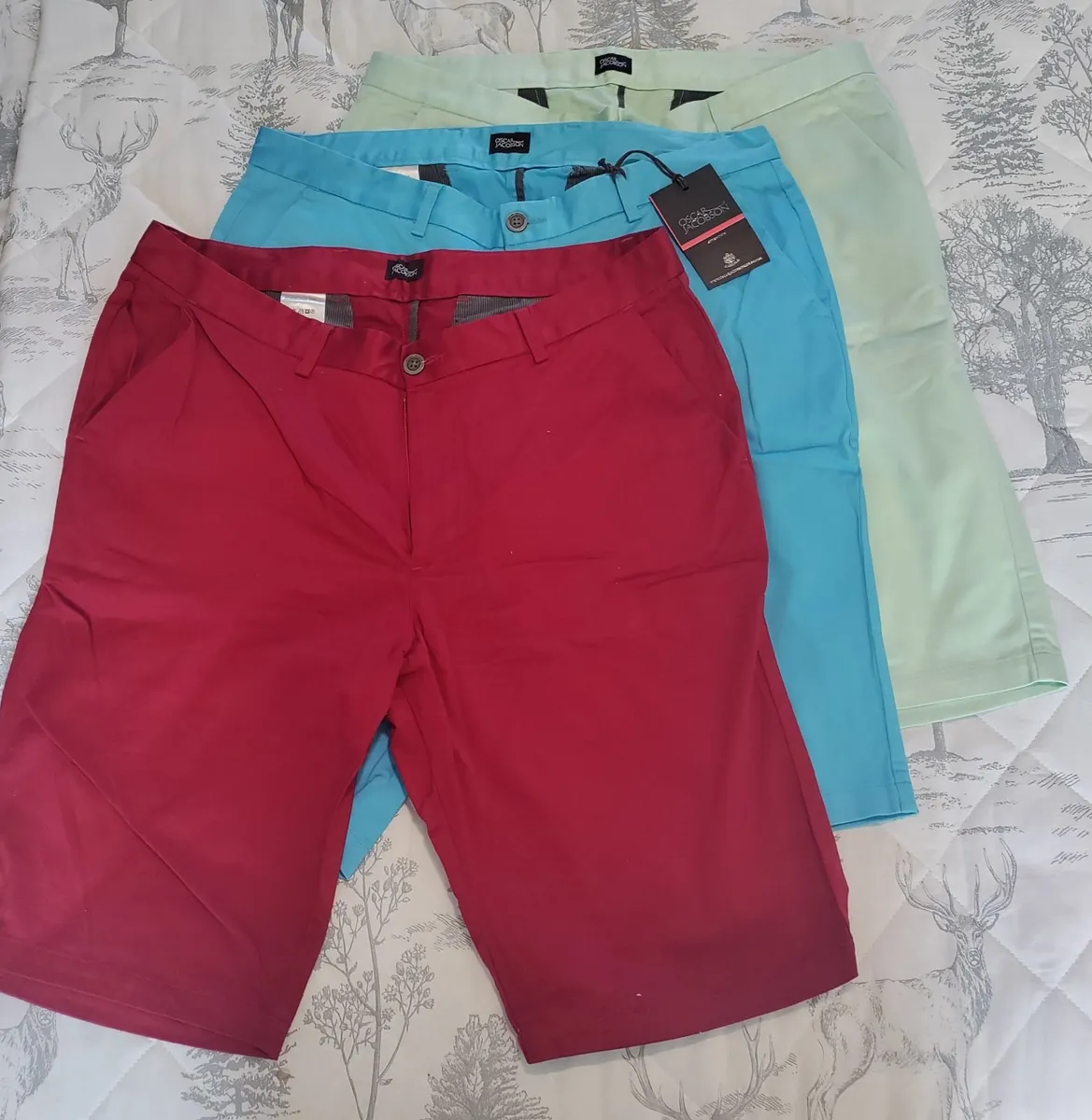 Oscar Jacobson Chino shorts 36w New - Image 4